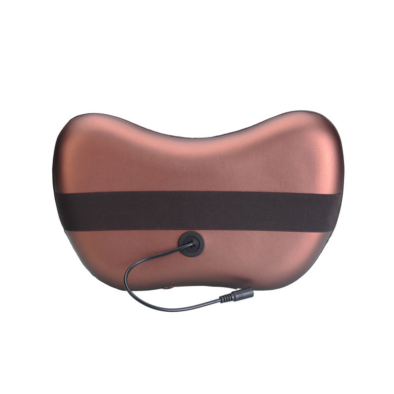 Back Massager with Heat, Ultra Slim Shiatsu Lower Back Neck Massage Pillow