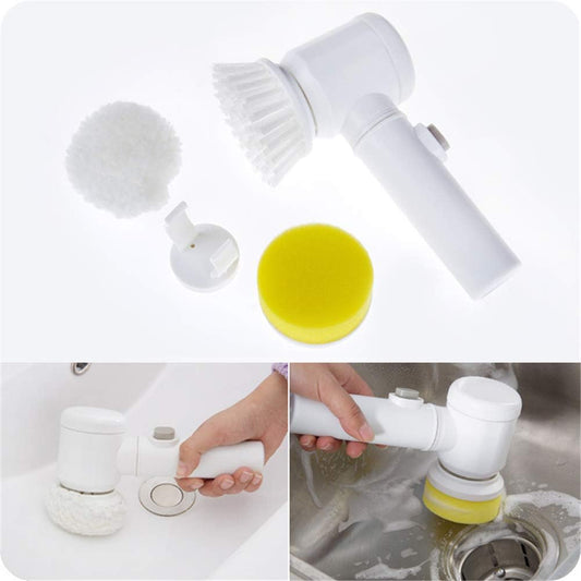 5 in 1 Magic Power Scrubber Electric Cleaning Brush