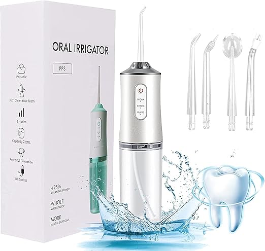 Deep Cleaning for Teeth and Gums: Portable Oral Irrigator