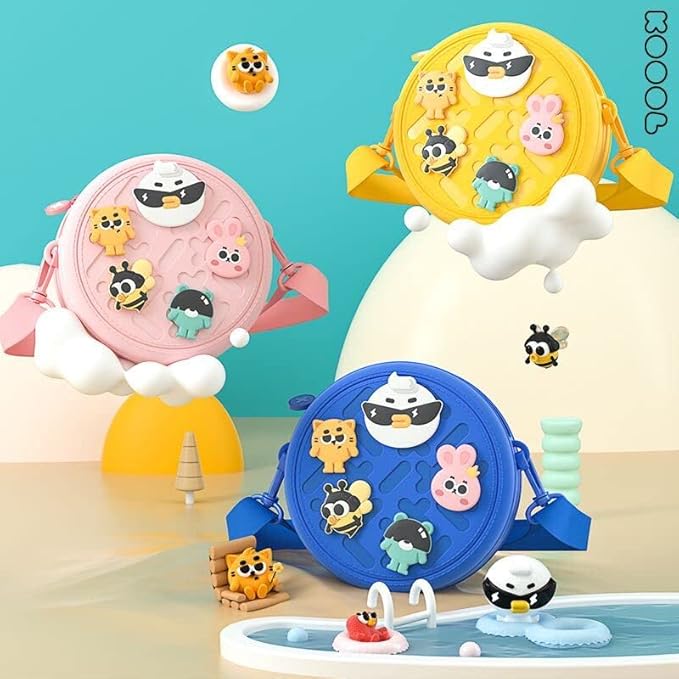 Latest Original Design Rubber DIY Cartoon Round Koool Kids Tide Round Bag K36