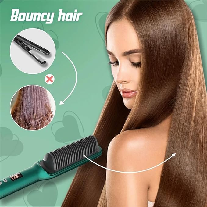 2 in 1 Hair Straightener Comb