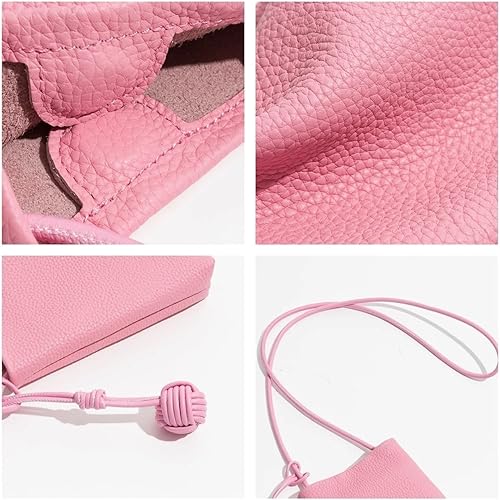 Stylish Leather Mobile Pouch Bag