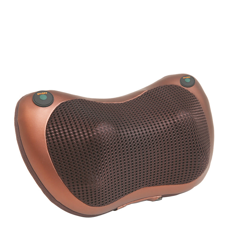 Back Massager with Heat, Ultra Slim Shiatsu Lower Back Neck Massage Pillow