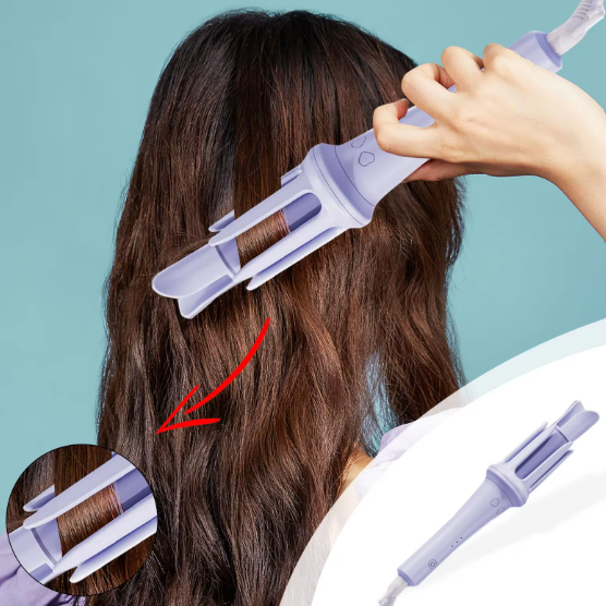 Effortless Automatic Hair Curler Stick