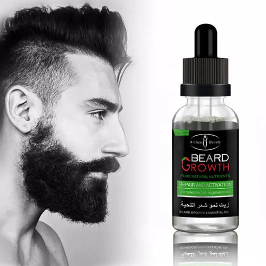 AICHUN BEAUTY Ultimate Beard Growth Oil: Nature’s Finest for Fuller Beards