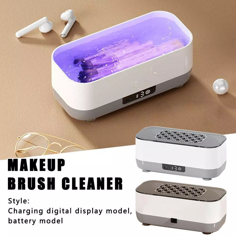 Ultrasonic Cleaner - Glasses Cleaner Machine | Jewellery Cleaner Machine for Cleaning Glasses Shaver Heads Jewelry Watches Dentures | 360° Degree Ultrasonic Cleaner with 3 Modes Household Cleaner